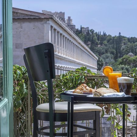 Ancient Agora Plaka Hotel Athena Bagian luar foto