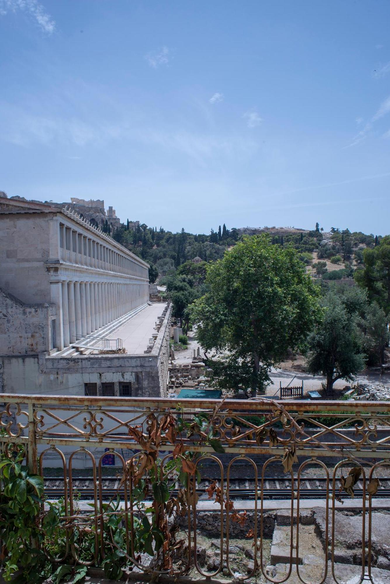 Ancient Agora Plaka Hotel Athena Bagian luar foto